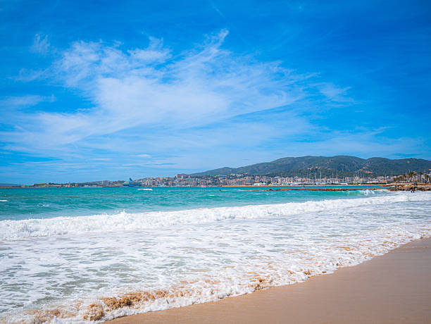 istock Platja de Can Pere Antoni in Palma de Mallorca, Spain 2224590372