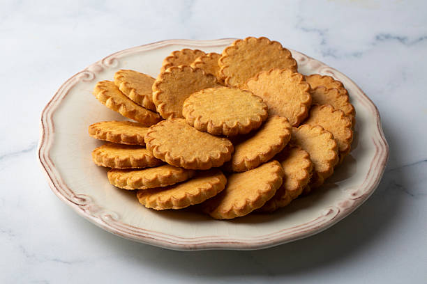 istock Buttery shortbread cookies biscuits delicious 2224591902