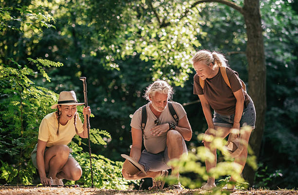 istock Active Seniors and friends  chatting during a nature hiking 2224593140