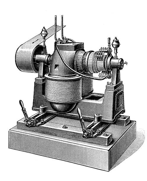 DC machine from Siemens and Halske for belt operation