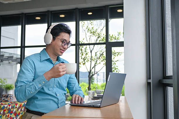 istock Focused Remote Collaboration: Businessman on a Video Call 2224598672