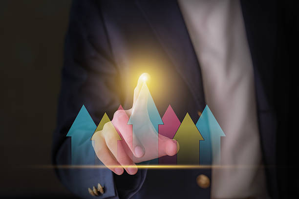 istock A businesswoman's hand reaching out, representing a business concept. Shows an efficient process. Modern business operations are in progress. Improvement strategy, growth. Tech innovation for better. 2224603221