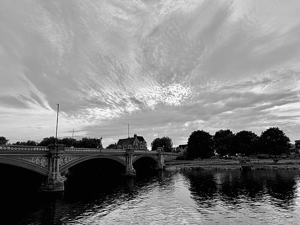 Cloudscape over Trent Bridge in Nottingham