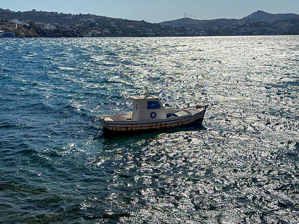 Small fisherman boat in Leros