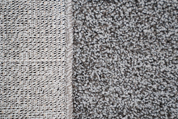 istock close-up. dark gray Interior pile carpet made of polypropylene. 2224625641