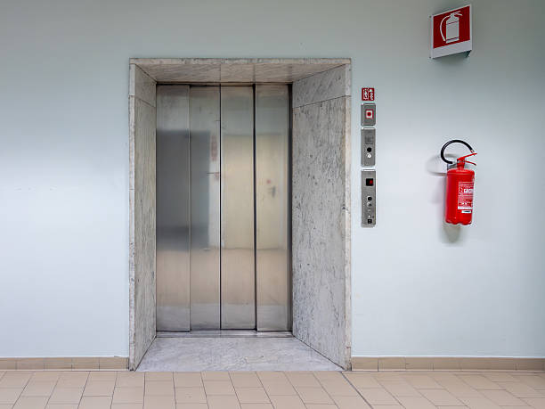 istock Litter stretcher elevator to hospital floor 2224627962
