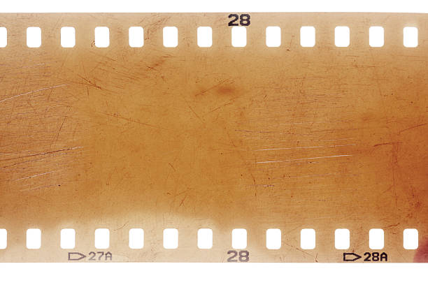 istock Dusty and grungy 35mm film texture or surface 2224629642