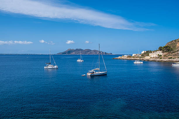 istock Sailing boats in the Mediterranean sea 2224640575