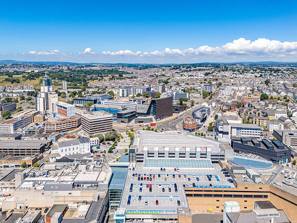 Car park in central Plymouth