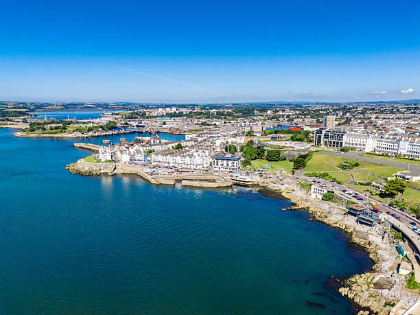 istock Coast along Plymouth Hoe in Devon 2224641872