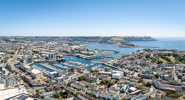 istock Sutton Harbour Marina on the coast in Plymouth 2224642702