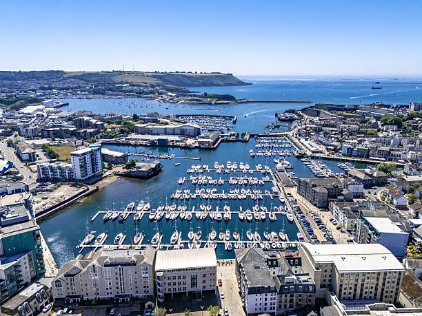 istock Sutton Harbour Marina on the coast in Plymouth 2224642703