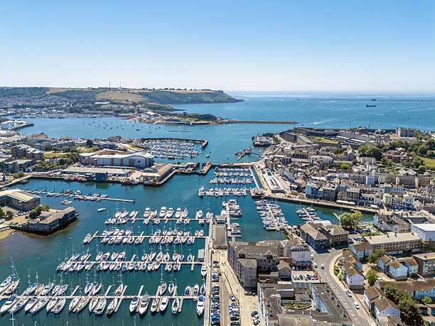 istock Sutton Harbour Marina on the coast in Plymouth 2224642809