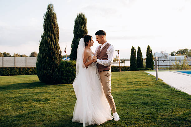 istock wedding dance of the bride and groom 2224644196