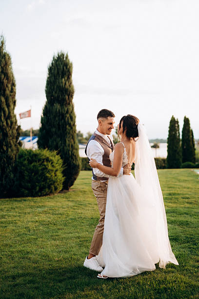istock wedding dance of the bride and groom 2224644663