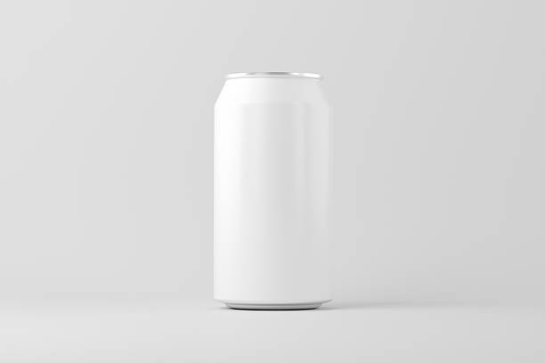istock 330 ml or 11.159 oz Soda Can, Beer Can, Energy Drink Can White Blank 3D Rendering Mockup 2224648544