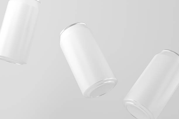 istock 330 ml or 11.159 oz Soda Can, Beer Can, Energy Drink Can White Blank 3D Rendering Mockup 2224648557
