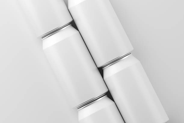 istock 330 ml or 11.159 oz Soda Can, Beer Can, Energy Drink Can White Blank 3D Rendering Mockup 2224648592