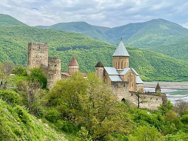 Georgia - Ananuri fortress and monastery