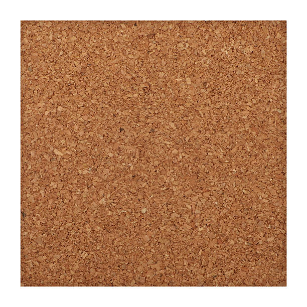 istock Set of cork textured note boards, square shape, isolaated background. 2224655916