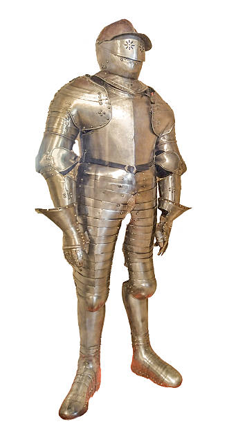istock 17 century knight armor isolated photo 2224655988