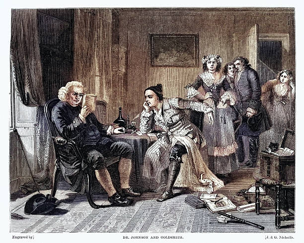 istock Dr Johnson and Goldsmith, Reading the Vicar of Wakefield 2224673197