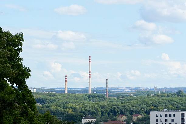 istock View of industrial Prague. Industry. 2224678635