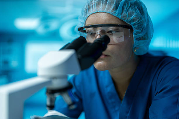 istock Woman technician in Medical laboratory. 2224678667