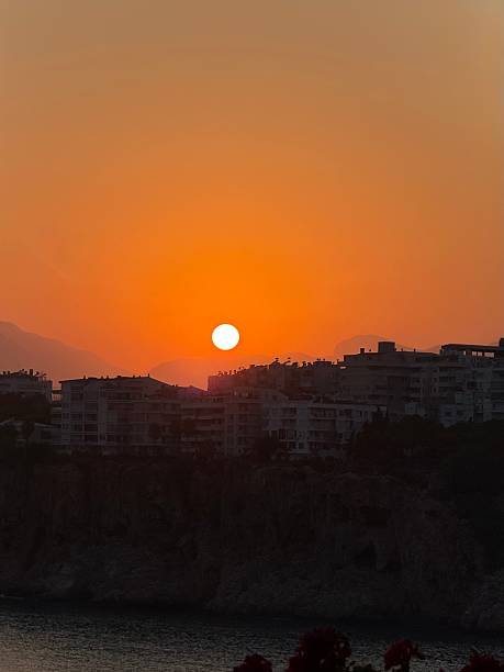 istock Sunset over Antalya city 2224686075