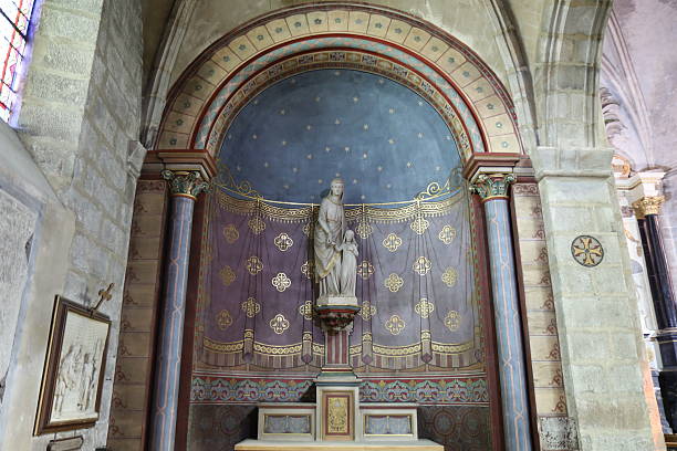 istock Dourdan - Saint Germain the Auxerrois church 2224693016