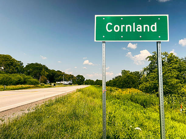 istock Cornland City Limit Sign 2224701813