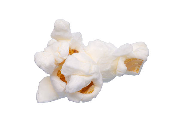 istock Tasty popcorn close up isolated on white background 2224707517