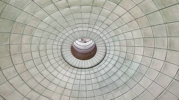 istock A circular structure with a hole in the center in CDMX, Mexico 2224715201
