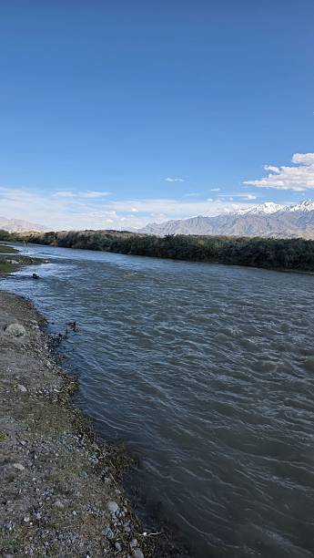 istock Sindhu River Along the Rocky Bank 2224727925