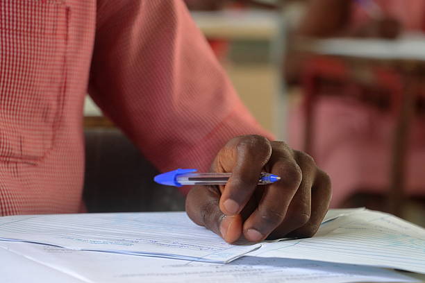 istock Future Minds: Diligent Ghanaian Student During National Exams 2224731798