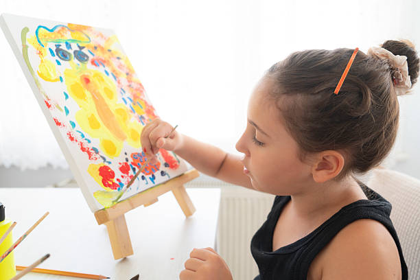 istock Little painting artist 2224732346