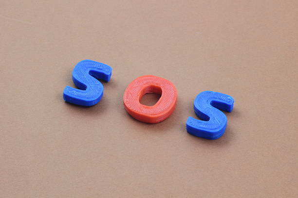 istock The emergency that SOS simply wants to convey. 2224735941