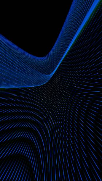 istock a black background with blue and green lines 2224742064