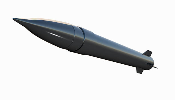 istock 3D Rendering of a BrahMos supersonic cruise missile, 2224764359