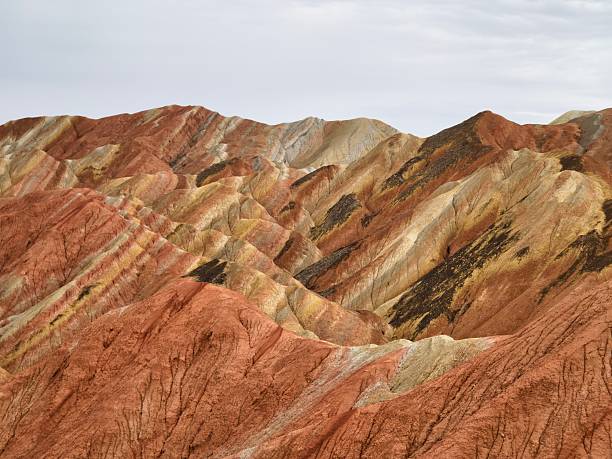 Zhangye Rainbow Mountains, Zhangye, Gansu, China