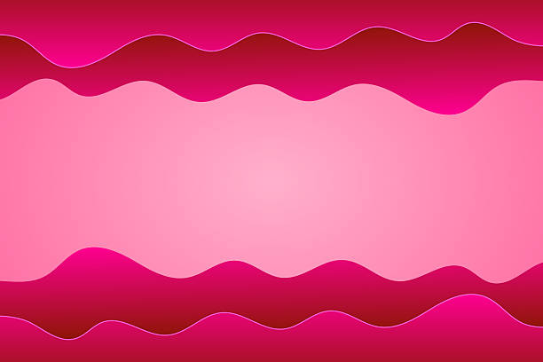 istock Pink Liquid Wave Background. Banner. Vector Illustration. Abstract Business Wallpaper 2224766470