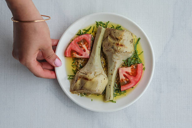 Ready-to-Eat Artichokes with Olive Oil
