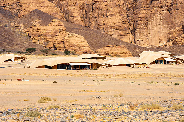 istock Ashar Valley and luxurious resorts in AlUla, Saudi Arabia 2224776553