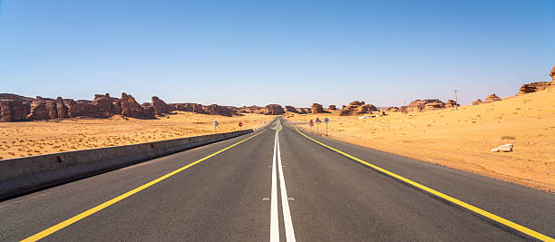 istock Scenic road between Riyadh and AlUla, Saudi Arabia 2224777591