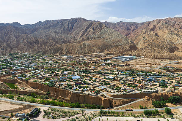 istock Aerial view of Guide County, Qinghai, China 2224777961