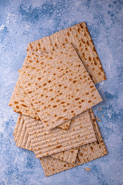 istock Traditional Jewish bread matzo for Passover 2224779853