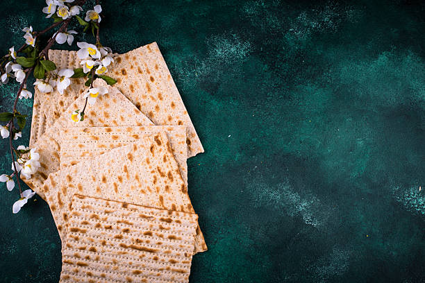 istock Traditional Jewish bread matzo for Passover 2224780377