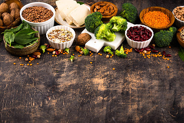 istock Asortment of plant based vegan protein products 2224780643