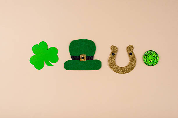 istock St. Patricks Day background with shamrock 2224780786