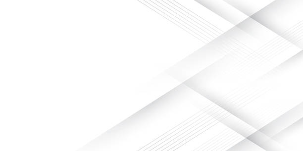 abstraktní vzory geometrických tvarů, vzorů, čtverců a obdélníků. moderní abstraktní vzory s diagonální bílou a šedou barvou na bílém pozadí. - bílé pozadí stock ilustrace